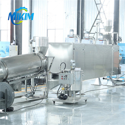 Línea de producción de pellets de alimentación de alimentos y alimentos para pescado completamente completamente automáticos de alta calidad