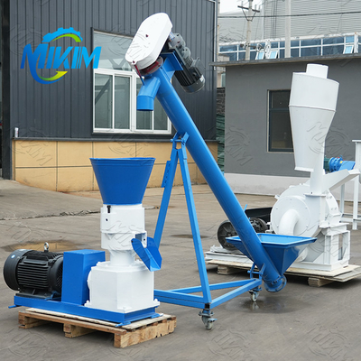 Equipo de línea de producción automática de pelletización de paja de biomasa de alta eficiencia