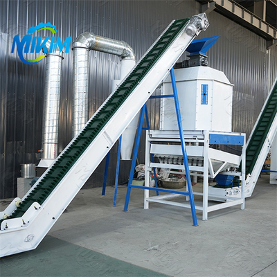 Línea de producción de pellets de pienso eficiente y totalmente automática para granjas y fábricas de pellets de pienso