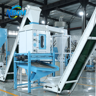 Para criaderos y fábricas de piensos, este es un nuevo tipo de línea de producción de pellets de pienso totalmente automática con bajo costo, alta rentabilidad y operación simple.