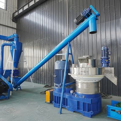 Calidad La máquina de madera del molino de la pelotilla del serrín cosecha a Straw Bagasse Biomass 12m m fábrica