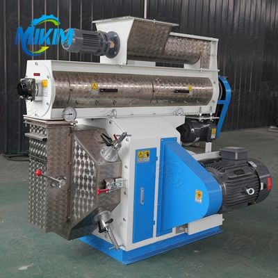 Máquina flotante de pellets de alimentación de peces para la fabricación de alimentos de camarones de bagre de animales de granja