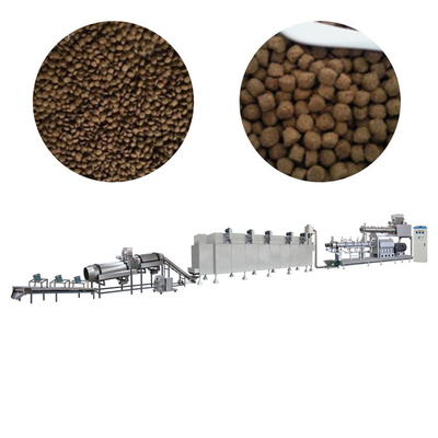 calefacción de gas doble de la máquina del extrusor de tornillo del acero de aleación de 37kw 500KG/H