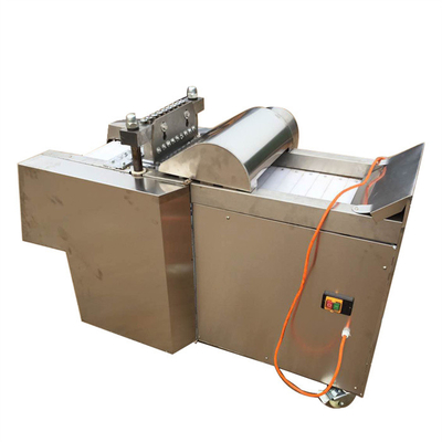 acero inoxidable antiusura de la máquina del cortador del cubo de la carne del pollo 3500w