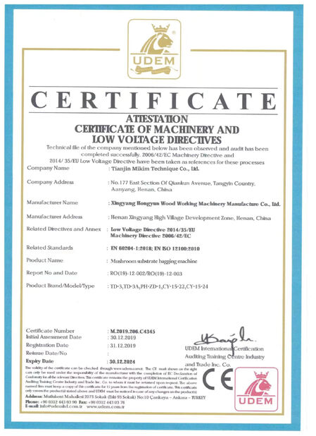 Certificado
