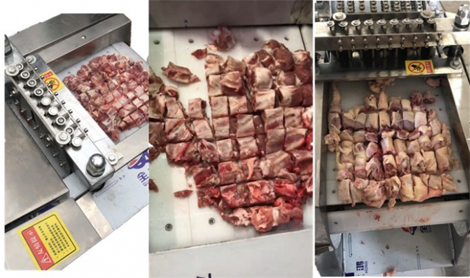 Cortadora del cubo de la carne de vaca del cerdo de la cortadora de la carne de la máquina de la elaboración de la carne de la máquina de Cuber de la carne del pollo