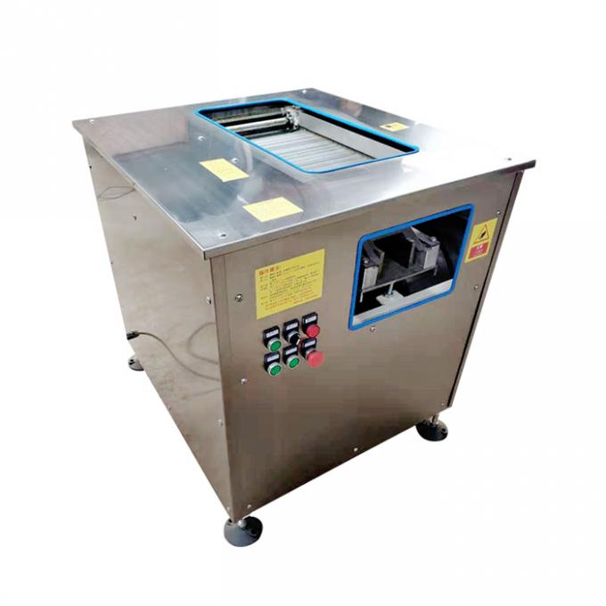 Máquina Salmon Meat Processing Machine del prendedero de la cortadora de los pescados frescos