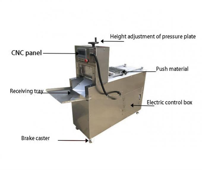 Máquina congelada automática de la elaboración de la carne de la cortadora de la carne de la cortadora de la cortadora de la carne