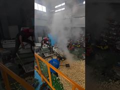 Máquina de extrusión de maíz